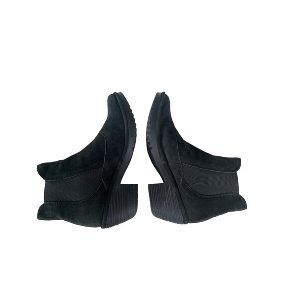 FLY London Leather Ankle Boots - Wote in Black EU 41 US 10 - Picture 6 of 16